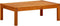 vidaXL - Tuintafel - 85x57x29 - cm - massief - acaciahout