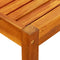 vidaXL - Tuintafel - 85x57x29 - cm - massief - acaciahout
