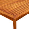 vidaXL - Tuintafel - 85x85x45 - cm - massief - acaciahout