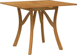 vidaXL - Tuintafel - 85x85x75 - cm - massief - acaciahout