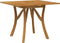 vidaXL - Tuintafel - 85x85x75 - cm - massief - acaciahout