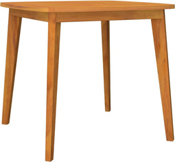 vidaXL - Tuintafel - 85x85x75 - cm - massief - acaciahout