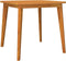 vidaXL - Tuintafel - 85x85x75 - cm - massief - acaciahout