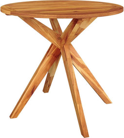 vidaXL - Tuintafel - 85x85x75 - cm - massief - acaciahout