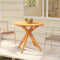 vidaXL - Tuintafel - 85x85x75 - cm - massief - acaciahout