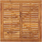 vidaXL - Tuintafel - 85x85x75 - cm - massief - acaciahout