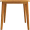 vidaXL - Tuintafel - 85x85x75 - cm - massief - acaciahout