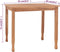 vidaXL Tuintafel 85x85x75 cm massief teakhout