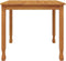 vidaXL Tuintafel 85x85x75 cm massief teakhout