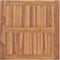 vidaXL Tuintafel 85x85x75 cm massief teakhout
