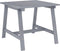 vidaXL - Tuintafel - 88x88x74 - cm - massief - acaciahout - grijs