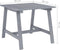 vidaXL - Tuintafel - 88x88x74 - cm - massief - acaciahout - grijs