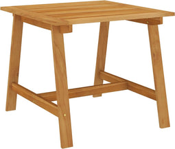 vidaXL - Tuintafel - 88x88x74 - cm - massief - acaciahout