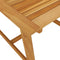 vidaXL - Tuintafel - 88x88x74 - cm - massief - acaciahout