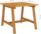 vidaXL - Tuintafel - 88x88x74 - cm - massief - acaciahout