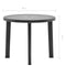 vidaXL - Tuintafel - 89 - cm - kunststof - antraciet