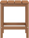 vidaXL - Tuintafel - Adirondack - 38x38x46 - cm - HDPE - bruin