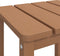 vidaXL - Tuintafel - Adirondack - 38x38x46 - cm - HDPE - bruin