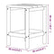 vidaXL - Tuintafel - Adirondack - 38x38x46 - cm - HDPE - antracietkleurig