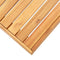 vidaXL - Tuintafel - en - voetensteun - met - kussen - massief - acaciahout