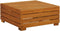 vidaXL - Tuintafel - en - voetensteun - met - kussen - massief - acaciahout