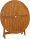 vidaXL - Tuintafel - inklapbaar - 110 - cm - massief - acaciahout