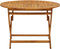 vidaXL - Tuintafel - inklapbaar - 110 - cm - massief - acaciahout