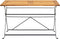 vidaXL - Tuintafel - inklapbaar - 120x70x74 - cm - massief - acaciahout