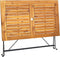 vidaXL - Tuintafel - inklapbaar - 120x70x74 - cm - massief - acaciahout
