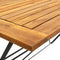 vidaXL - Tuintafel - inklapbaar - 120x70x74 - cm - massief - acaciahout