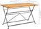 vidaXL - Tuintafel - inklapbaar - 120x70x74 - cm - massief - acaciahout