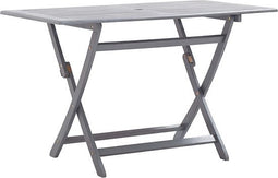 vidaXL - Tuintafel - inklapbaar - 120x70x75 - cm - massief - acaciahout
