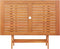 vidaXL - Tuintafel - inklapbaar - 120x70x75 - cm - massief - eucalyptushout