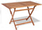 vidaXL - Tuintafel - inklapbaar - 120x70x75 - cm - massief - teakhout