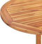 vidaXL - Tuintafel - inklapbaar - 120x70x75 - cm - massief - teakhout