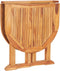 vidaXL - Tuintafel - inklapbaar - 120x70x75 - cm - massief - teakhout