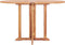 vidaXL - Tuintafel - inklapbaar - 120x70x75 - cm - massief - teakhout