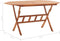 vidaXL - Tuintafel - inklapbaar - 135x85x75 - cm - massief - acaciahout