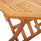 vidaXL - Tuintafel - inklapbaar - 135x85x75 - cm - massief - acaciahout