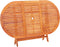 vidaXL - Tuintafel - inklapbaar - 160x85x74 - cm - massief - eucalyptushout