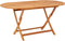 vidaXL - Tuintafel - inklapbaar - 160x85x75 - cm - massief - eucalyptushout