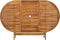 vidaXL - Tuintafel - inklapbaar - 160x85x75 - cm - massief - acaciahout
