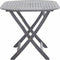 vidaXL - Tuintafel - inklapbaar - 160x85x75 - cm - massief - acaciahout