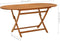 vidaXL - Tuintafel - inklapbaar - 160x85x75 - cm - massief - eucalyptushout