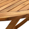 vidaXL - Tuintafel - inklapbaar - 160x85x75 - cm - massief - acaciahout