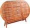 vidaXL - Tuintafel - inklapbaar - 160x85x75 - cm - massief - acaciahout