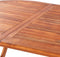 vidaXL - Tuintafel - inklapbaar - 160x85x75 - cm - massief - acaciahout
