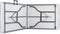 vidaXL - Tuintafel - inklapbaar - 180x72x72 - cm - HDPE - wit