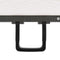 vidaXL - Tuintafel - inklapbaar - 180x72x72 - cm - HDPE - wit