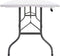 vidaXL - Tuintafel - inklapbaar - 180x72x72 - cm - HDPE - wit